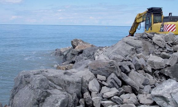 Cardiff coast defence