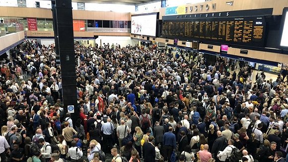 London Euston station