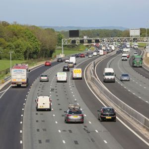 Smart Motorway in action on the M25. Photo: Highways Agency