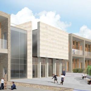 An artist's impression of Highgate Junior School in North London, which is currently being delivered by Wates